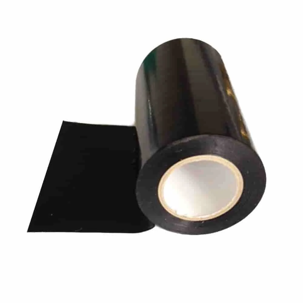 "Siloklebeband, Reparaturband, 0,1x10m, schwarz, UV-stabil, für Silofolien image"