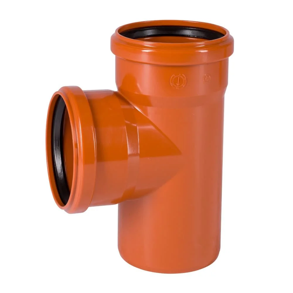 "KG Abzweig DN160 87 Grad, Kanalrohr Abzweig, PVC Abzweig image"