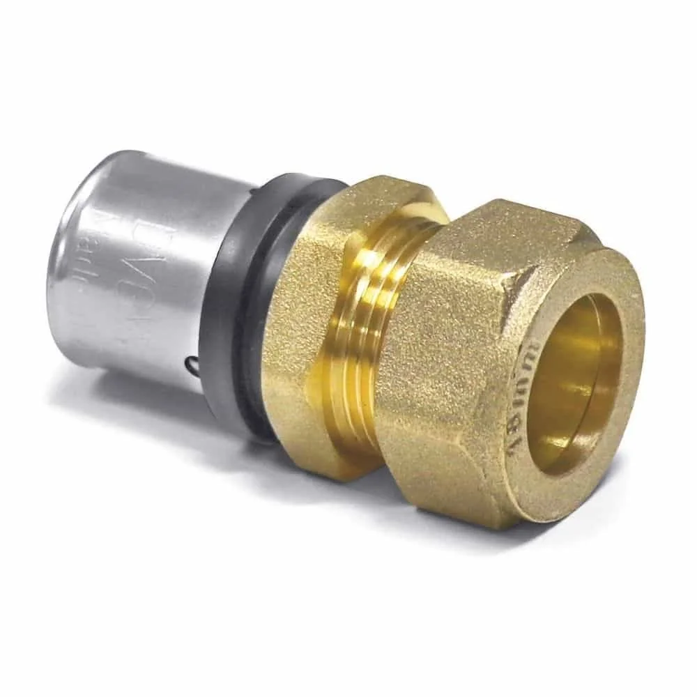 "Pressfitting Übergang auf Kupferrohr 20 x 2 - 18 mm image"