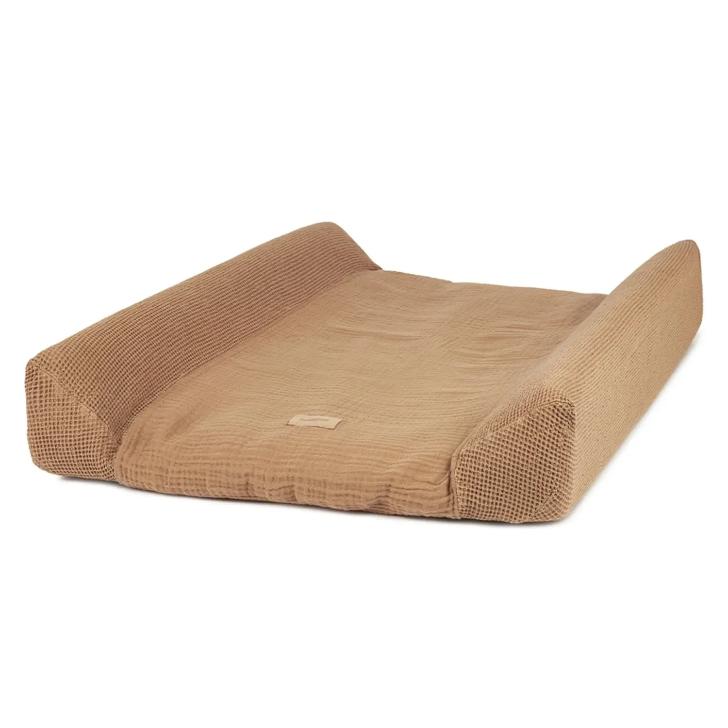 "Nobodinoz WABI SABI Bezug für Wickelauflage, Wickelmulde, 50 x 70 cm, Farbe: Sesam image"