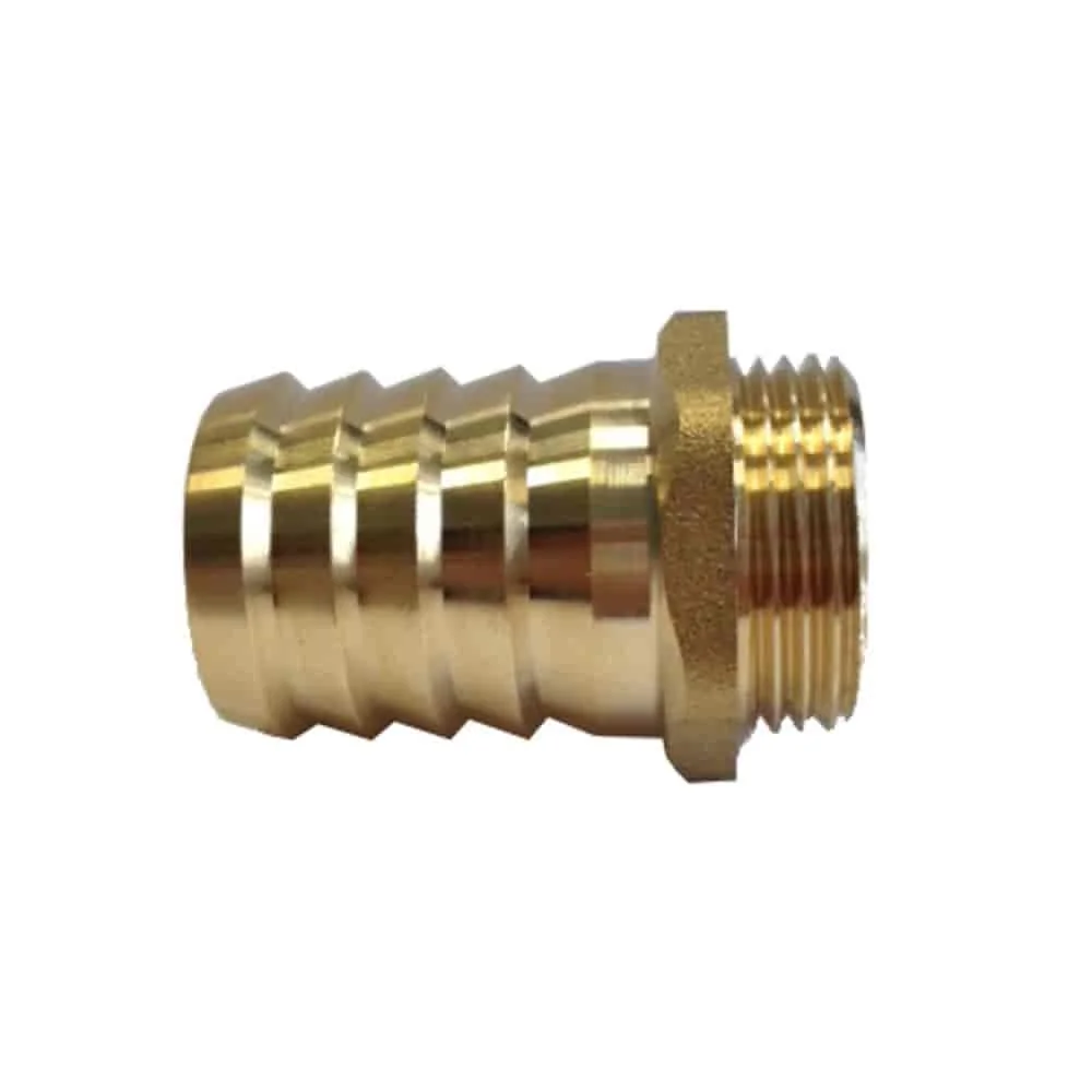 "Schlauchstutzen Messing 3/4" AG - 25 mm image"