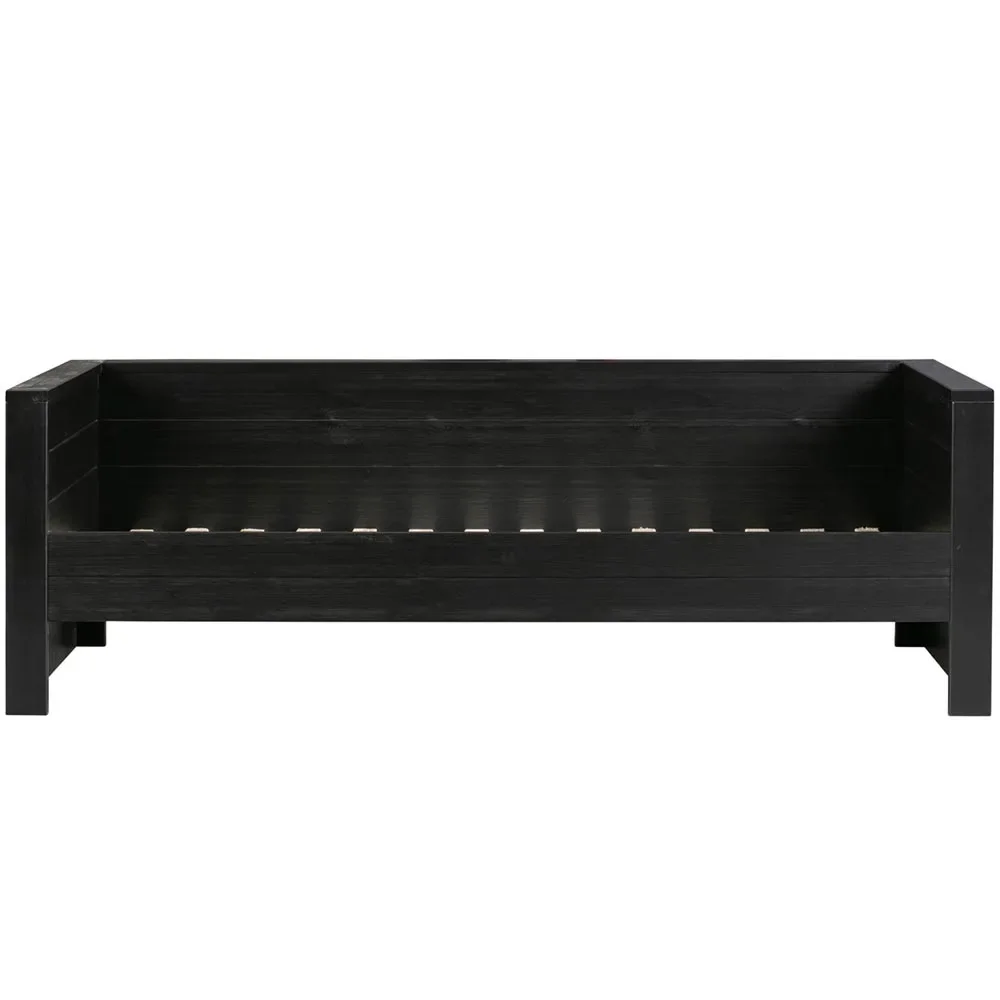 WOOOD Sofabett Dennis schwarz