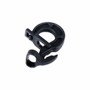 Expanderseil Haken, Gummiseil Haken, Easyfix Haken, 6-10 mm, mit Karabiner