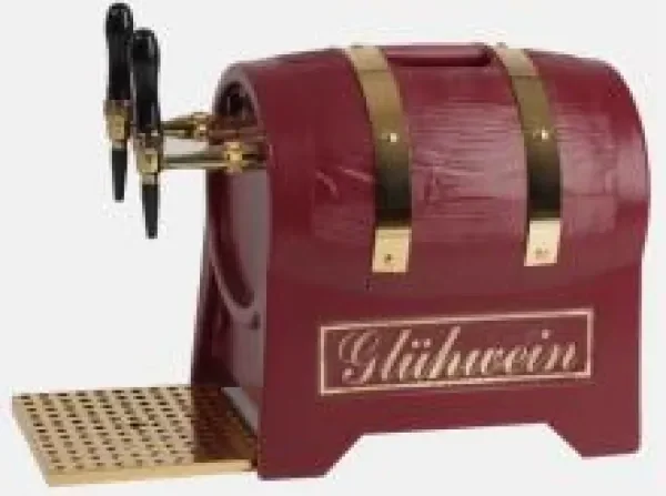 "Glühweinzapfanlage, Getränke durchlauferhitzer - Special Edition Rot mit Luftkompressor, 9 kW, 2-leitig image"