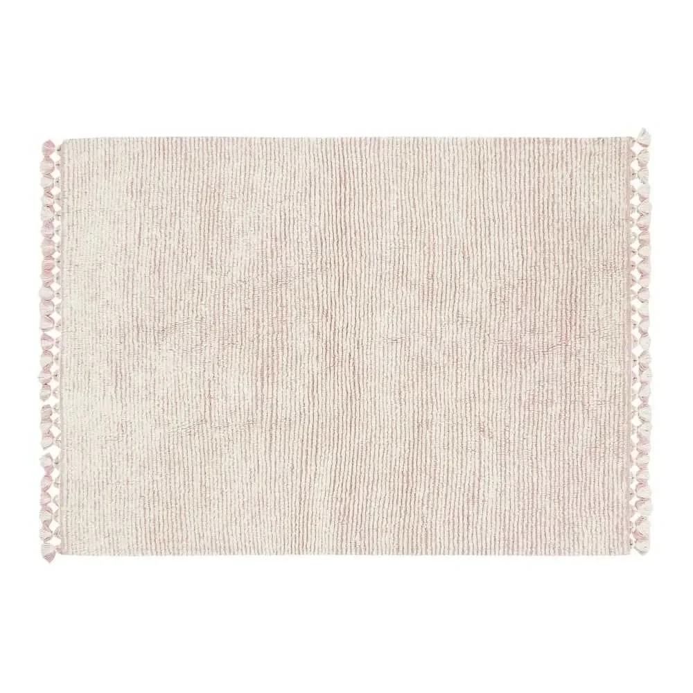 Lorena Canals waschbarer Wollteppich Koa Pink