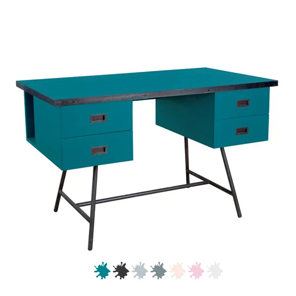 "Laurette Schreibtisch L50, Farbe: Vieux rose image"