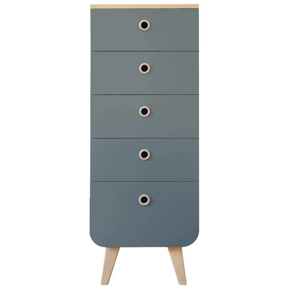 "Laurette Chiffonier Kommode Zen, Farbe der Flächen: Grau image"