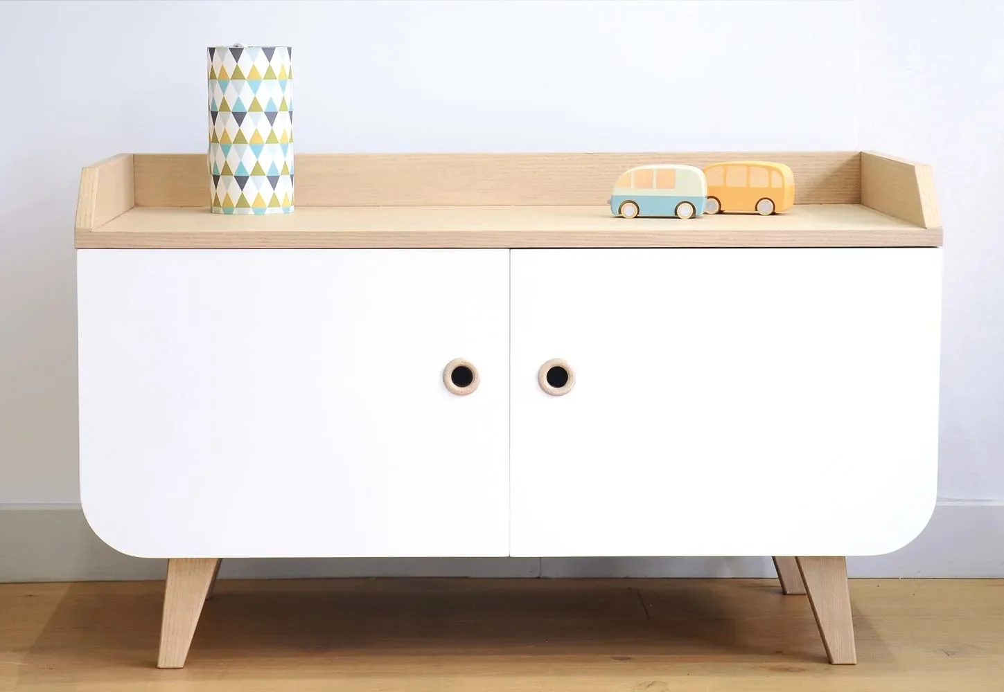Laurette Sideboard Zen, Farbe der Flächen: Weiss