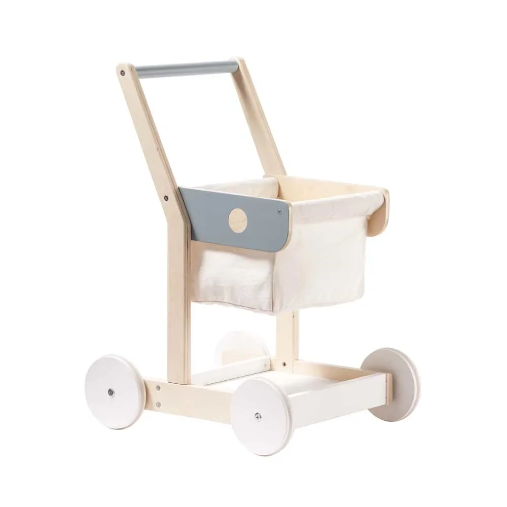 "Einkaufswagen Spielzeug für Kaufmannsladen von Kids Concept image"