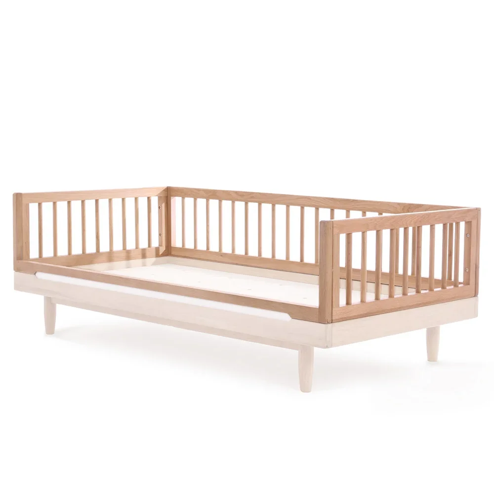 "Nobodinoz Umbauset Babybett zum Juniorbett "Pure" Eiche image"