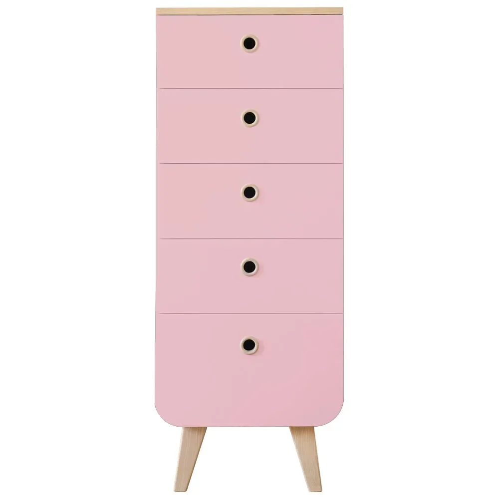"Laurette Chiffonier Kommode Zen, Farbe der Flächen: Vieux rose image"