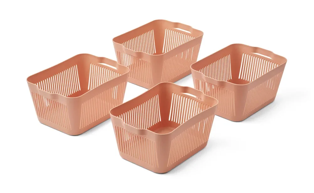 Liewood Korb - Makeeva, S 4-Pack, Farbe: Tuscany rose