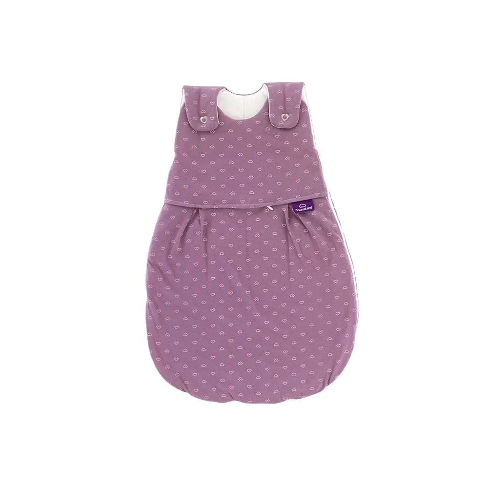 "Träumeland Liebmich Baby Schlafsack, Schlummersack, Innenschlafsack - Heartsome, Grösse: 62/68 image"