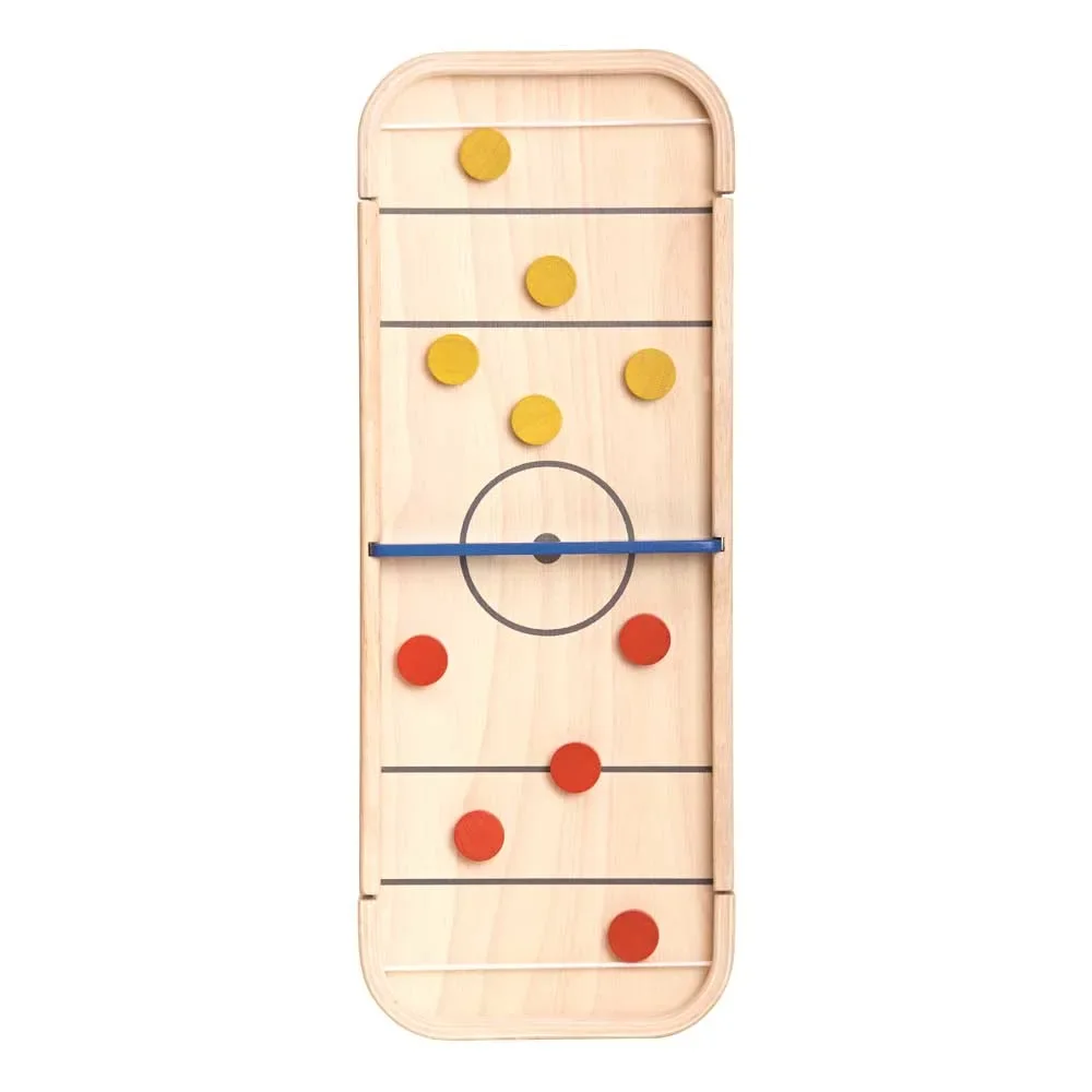 "Plan Toys Kinder Shuffleboard 2 in 1 Holz image"