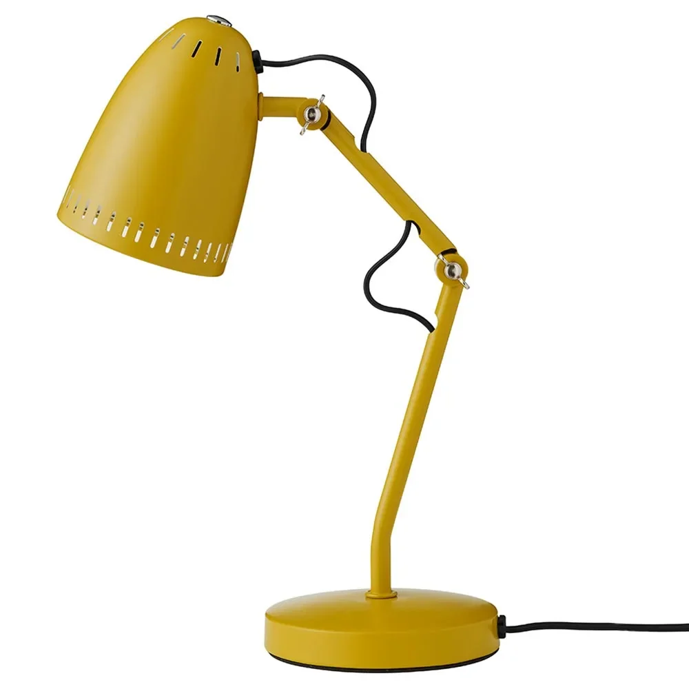 "Superliving Schreibtischlampe "Dynamo 345" matt senfgelb image"