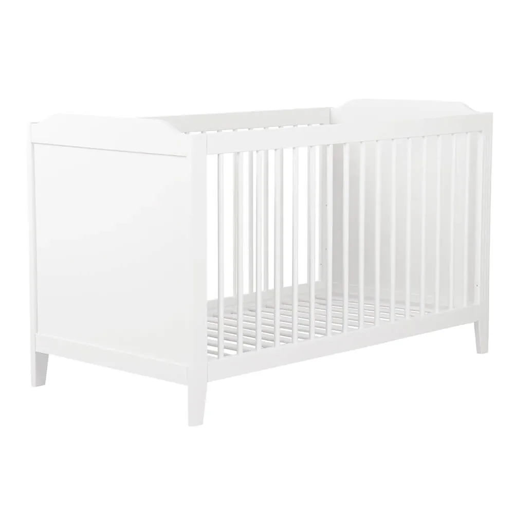 "Maison Charlotte Babybett  umbaubar Opera 70 x 140 cm weiss image"