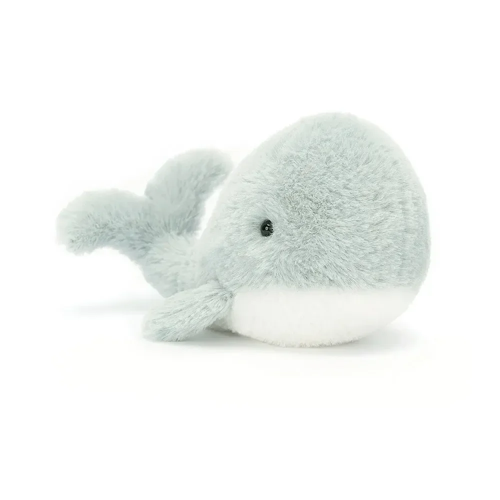 "Jellycat Kuscheltier, Plüschtier, Stofftier - Wavelly Whale, Farbe: grau image"
