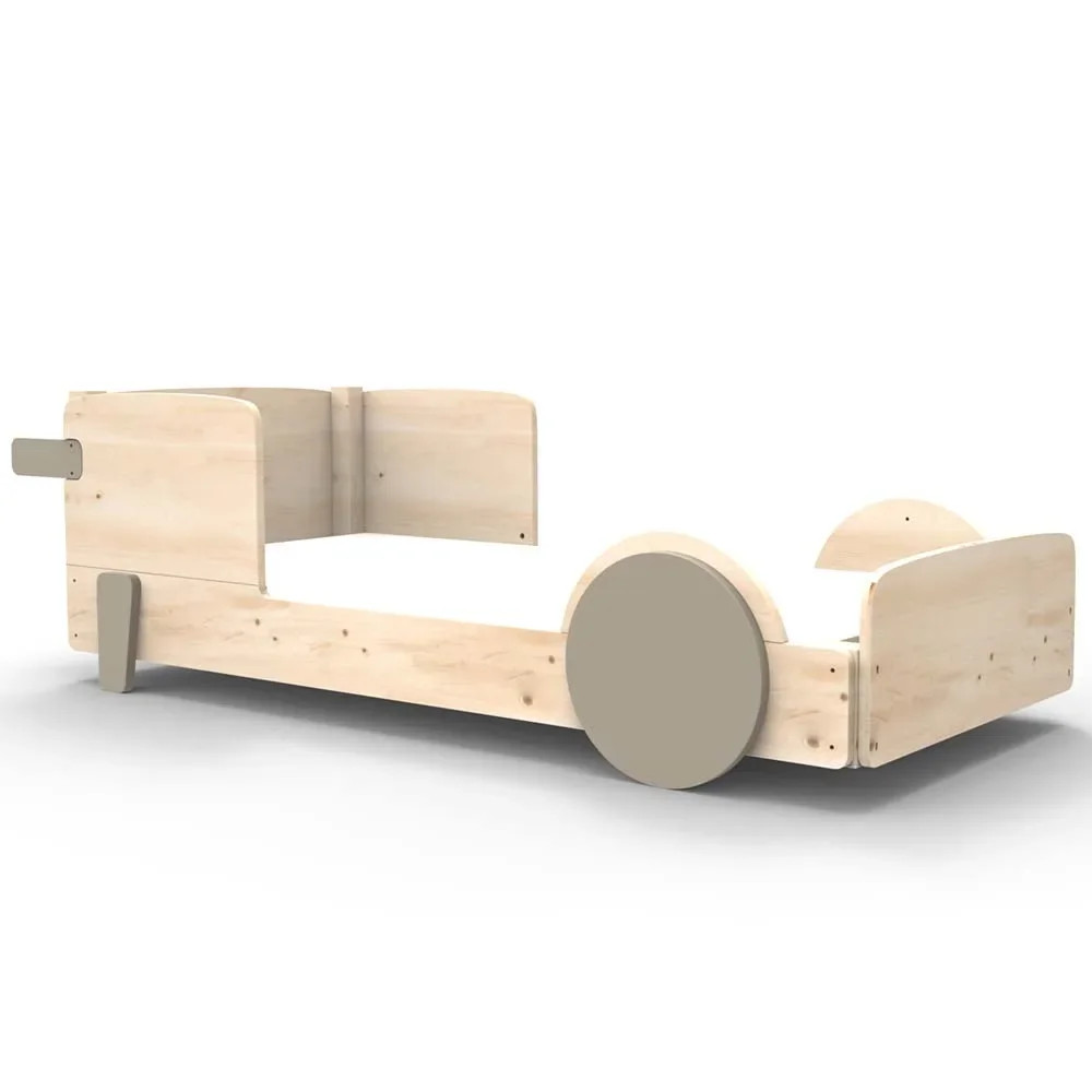 "Mathy by Bols Einzelbett "Discovery", Farbe Elemente: mole image"