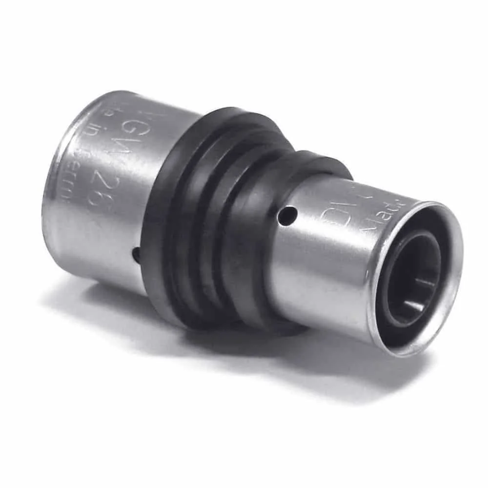 "Pressfitting Kupplung, PPSU, reduziert, 26mm, 20mm, DVGW image"