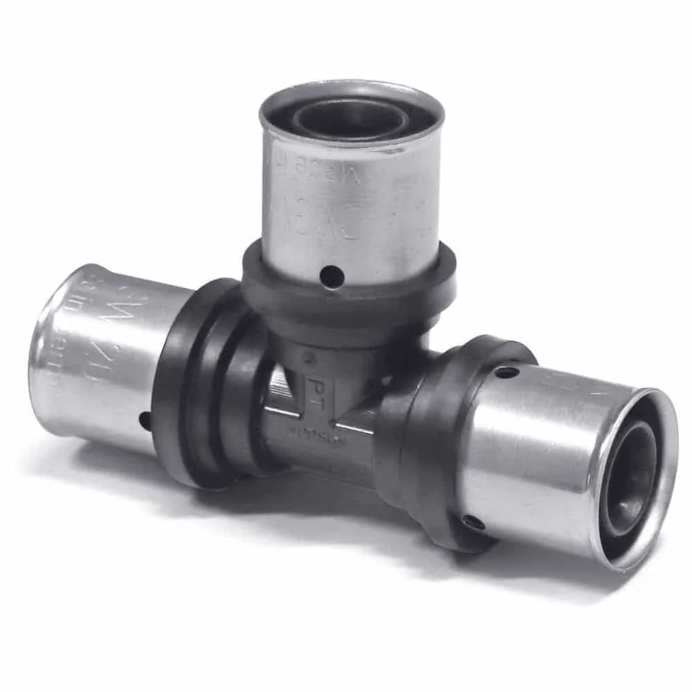 "PPSU Pressfitting, T-Stück 16mm, Kunststoff Pressfitting image"