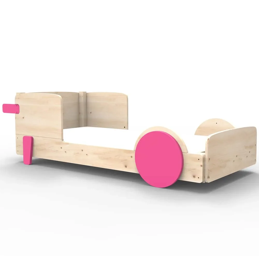 "Mathy by Bols Einzelbett "Discovery", Farbe Elemente: summer pink image"
