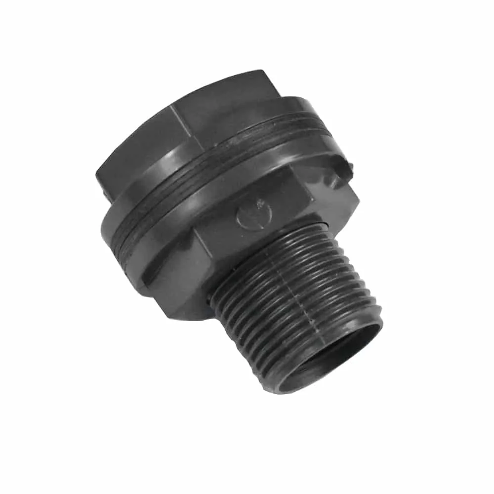"PVC Tankdurchführung, Tankverbinder, Klebemuffe, AG IG, PN10 image"