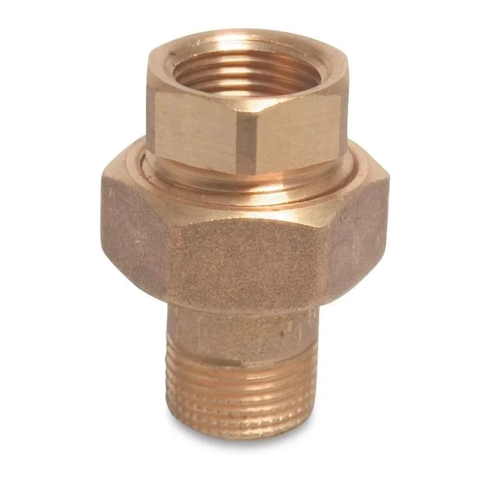 "Messingfitting, 1" IG x 1" AG, Gewindefitting Heizung image"