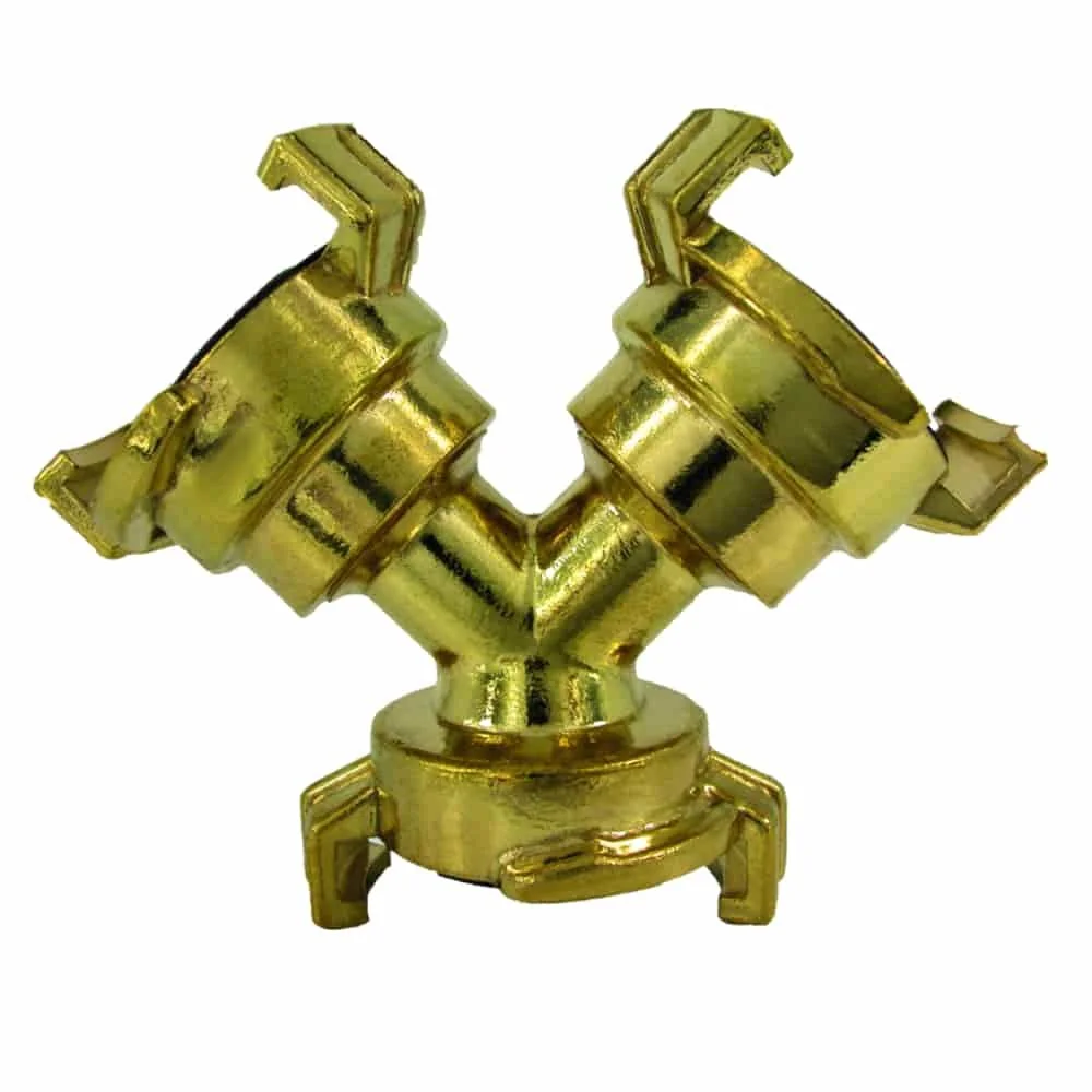 "Y Verteiler, Messing Y Verteiler, Schnellkupplung, Universal image"