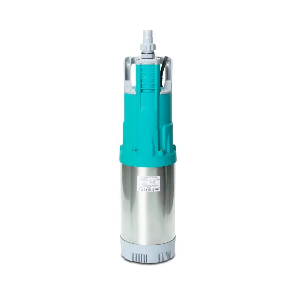 "Tauchpumpe, Brunnenpumpe, Unterwasserpumpe, 230V, 5.2A, blau, Multi IP Multi stage image"