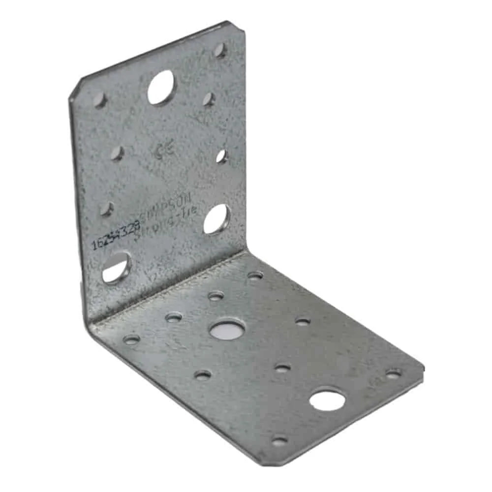 Winkelverbinder, Holzverbinder, 88 x 88 x 65 x 2,5 mm, verzinkt