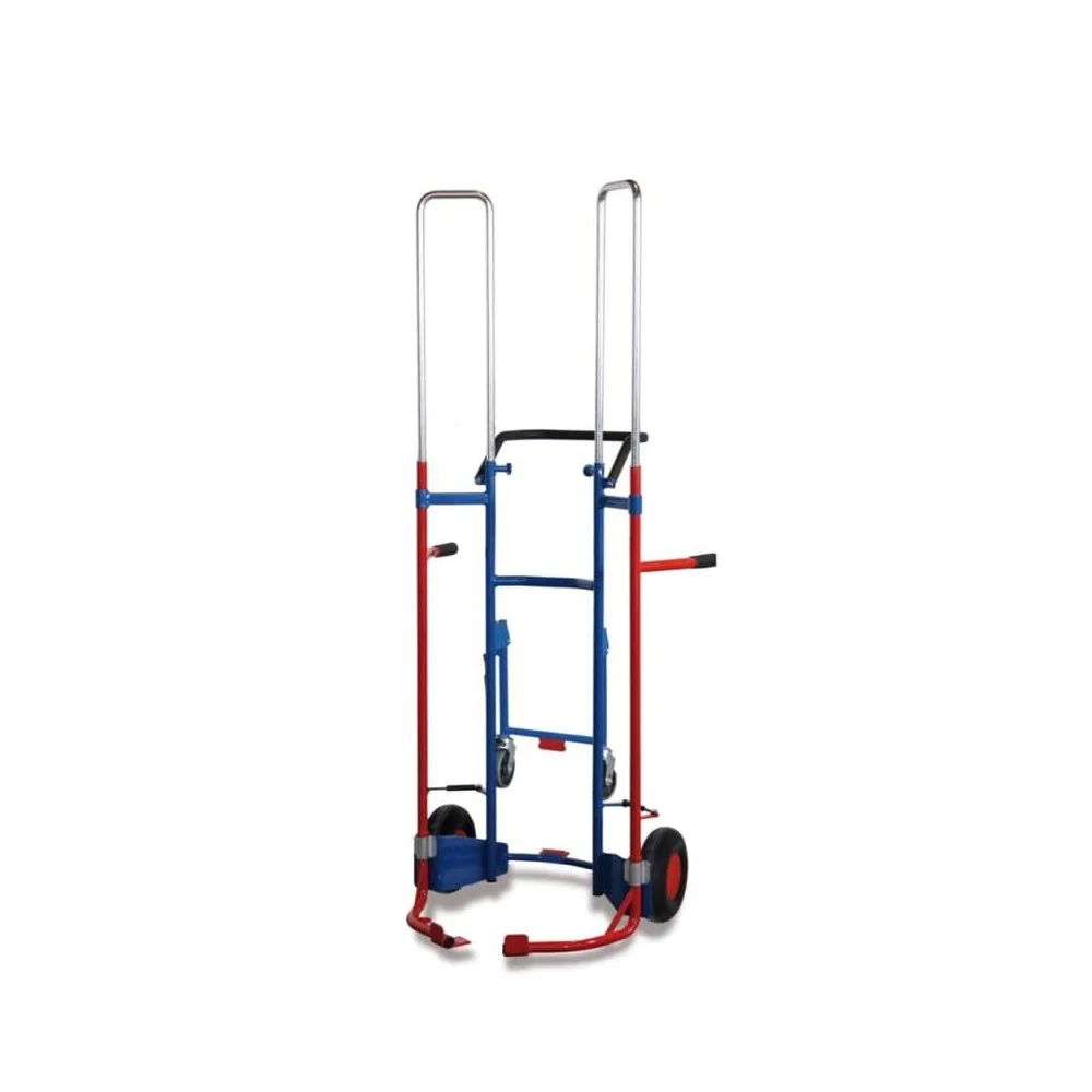 "Teleskop Reifenkarre 200 kg Traglast Vollgummibereifung image"