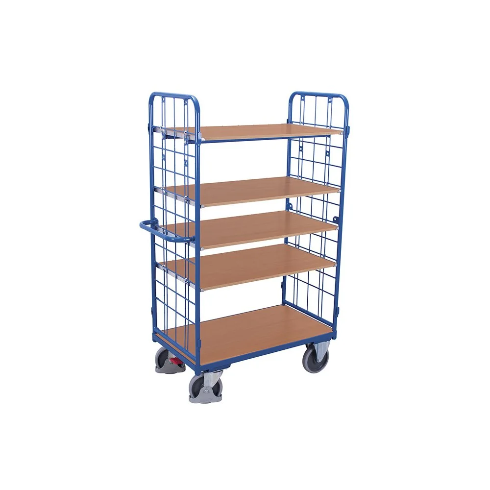 "Paketwagen hoch, 5 Böden, 500 kg Traglast, Gitterwagen image"