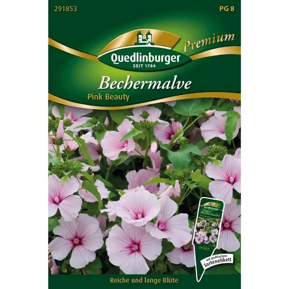 "Bechermalve, Pink Beauty, Malvensamen rosa kaufen image"