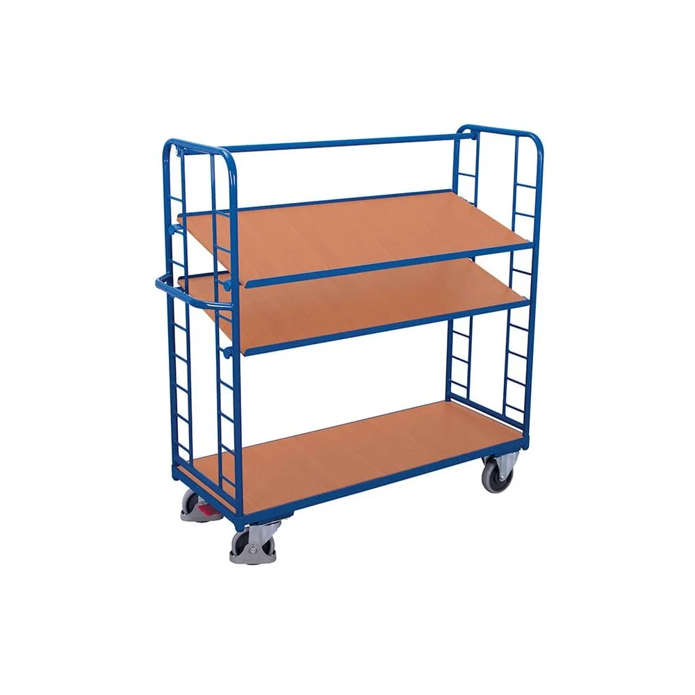 "Etagenwagen mit 3 Böden 250 kg Typ M + EasySTOP image"