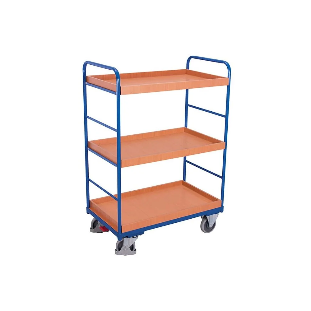 "Etagenwagen, Servierwagen hoch, 3 Tabletts, 250 kg Traglast image"