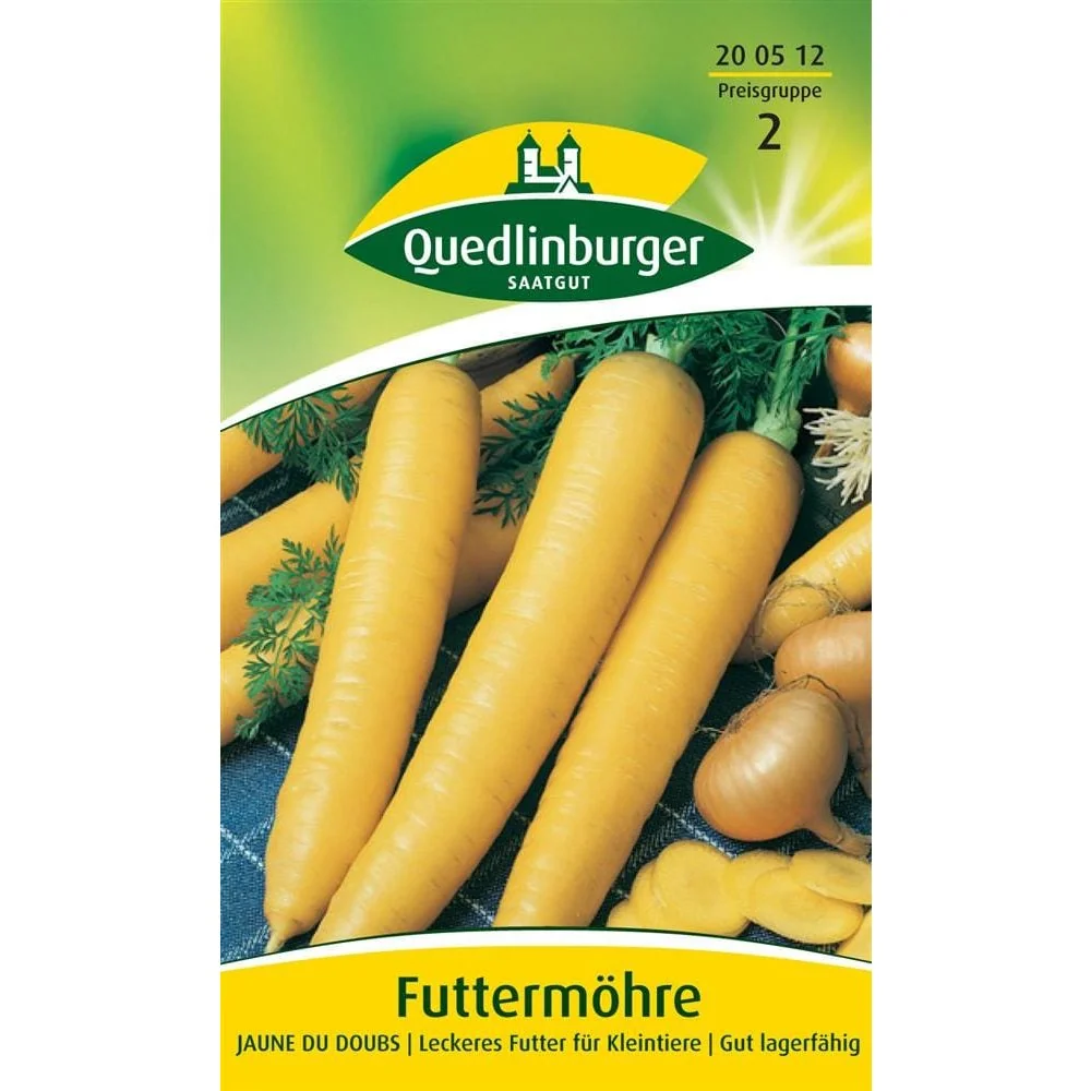 "Futtermöhren, Jaune Du Doubs, Gelbe Möhren, Saatgut image"