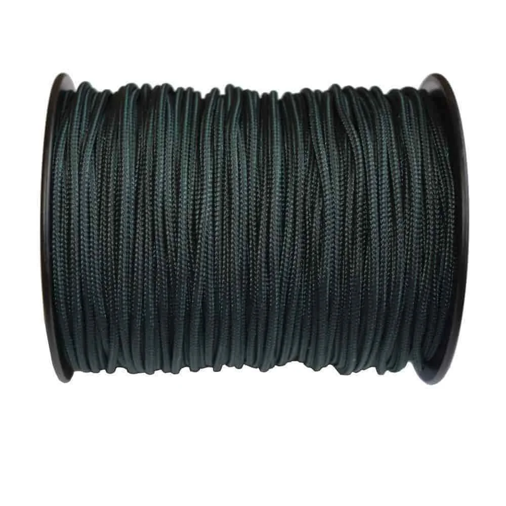 "PP Kordel geflochten, 2,5mm, schwarzgrün, 85m, Befestigungskordel image"