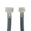 Zulaufschlauch Verlängerung, Waschmaschine/Spülmaschine, 3/4 Zoll IG+AG, 2,50 Meter