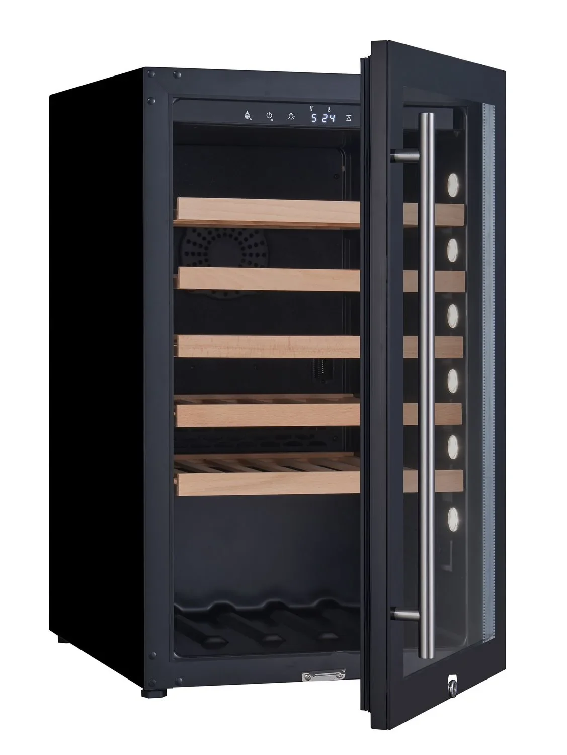 "Weinkühlschrank WK 40, Glastür mit digitalen LED Display image"