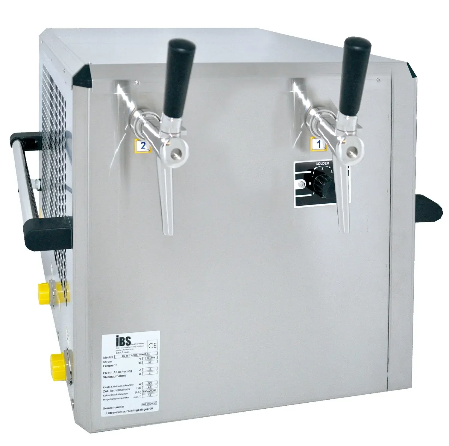 "Trockenkühlgerät 2-leitiges, (80 L/h) - UTK/OTK | Edelstahl | Gastronomie & Events, Leitungsdurchmesser: 10 mm image"