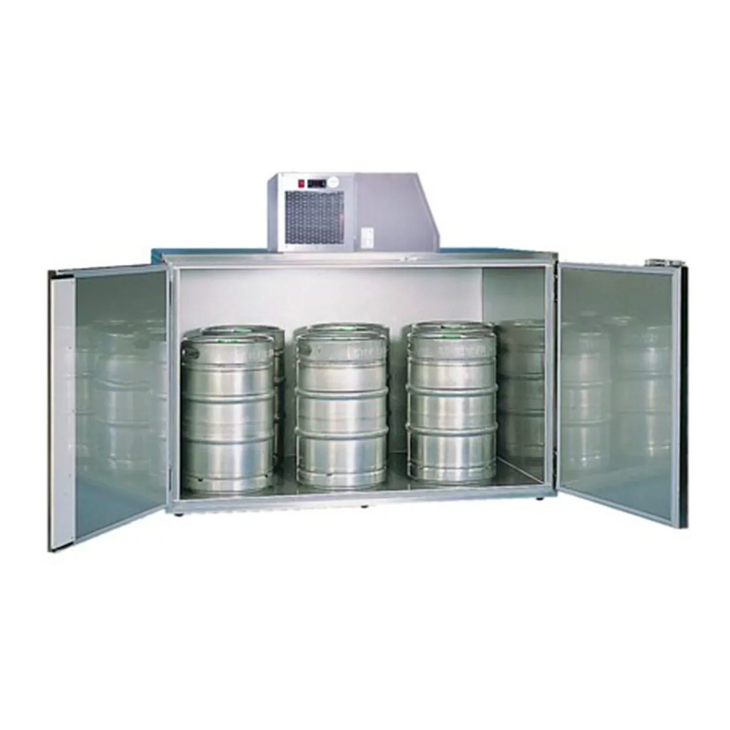 "Fasskühler, Fassvorkühler für 6 KEG-Fässer - Komplett, Edelstahl image"