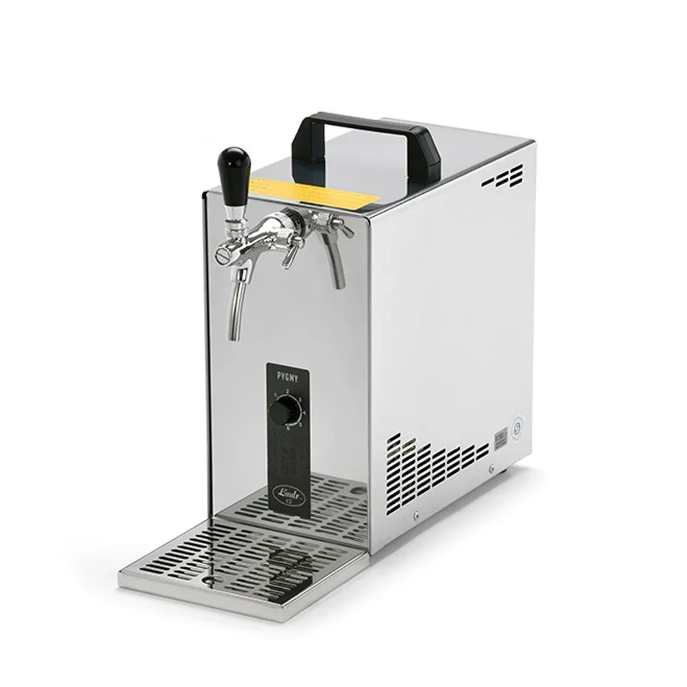 "Bierzapfanlage PYGMY 25 1-Zeile, Trockenkühler, 35 l/h, 1 Zapfhahn, Edelstahl image"