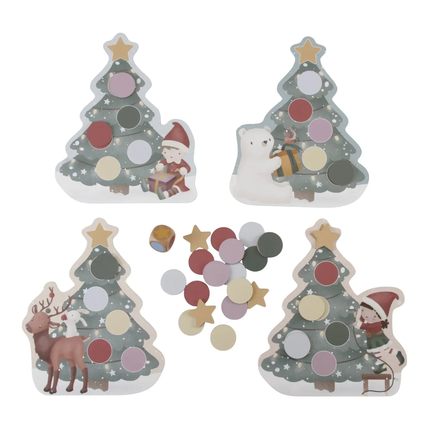 Little Dutch Brettspiel X-Mas Weihnachtsbaum