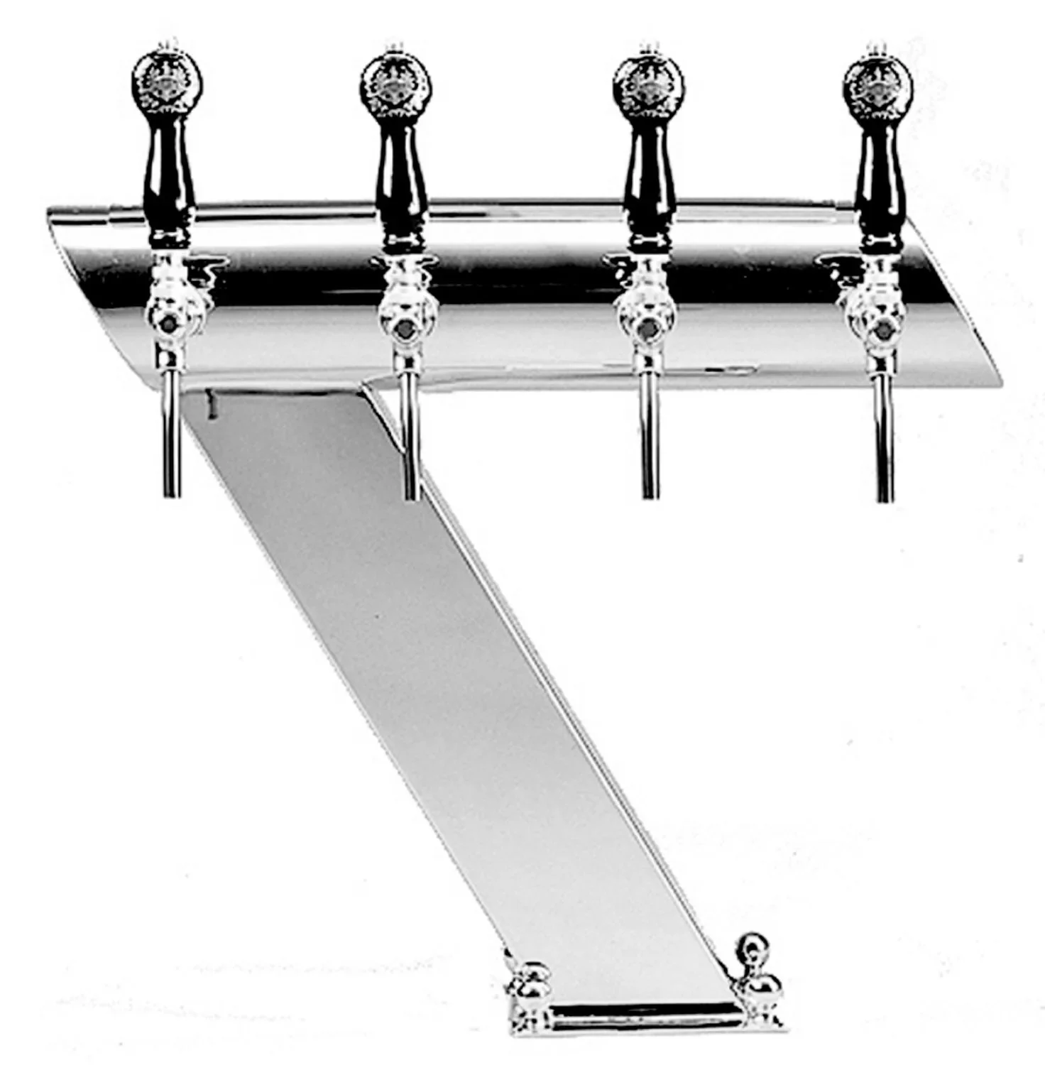 "Bierzapfsäule, Schanksäule Bier - mit Querbalken, CNS poliert image"