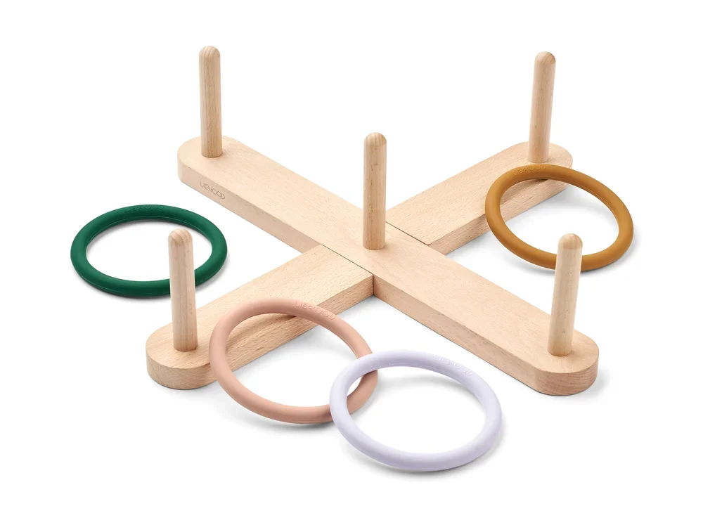 "Liewood Ringwurfspiel - Ivan, Farbe: Garden green multi mix image"