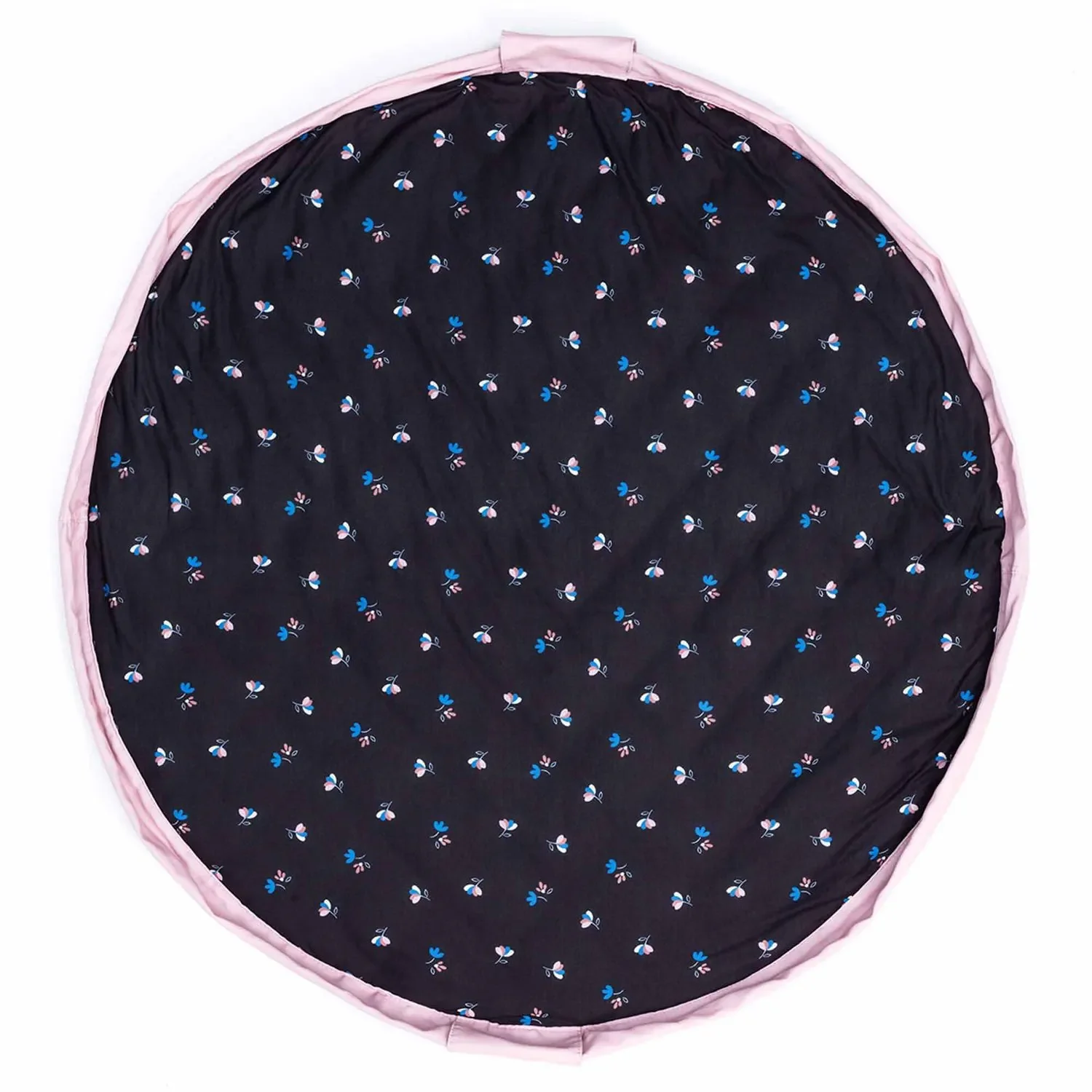 "Play&Go Kinderteppich, Spielteppich, Spielmatte - Tasche, Farbe: Blumen image"