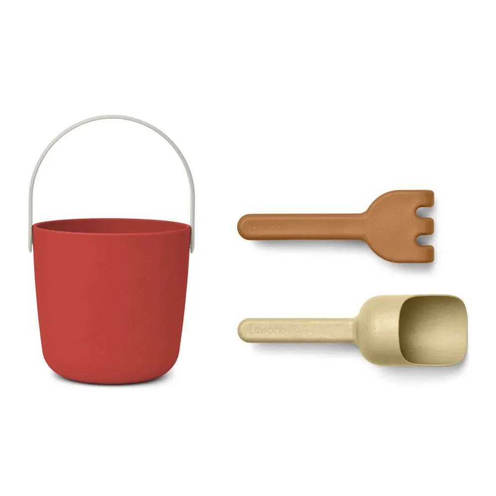"Liewood "Donny" Sandkasten Set apfelrot image"