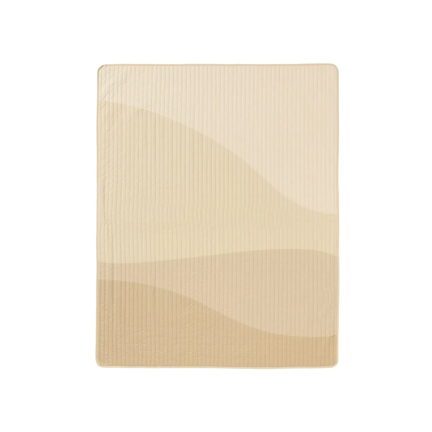 "Nobodinoz LANDSCAPE Bettdecke, Steppdecke für ein Einzelbett, 142 x 235 cm, Farbe: Wüstenschatten image"