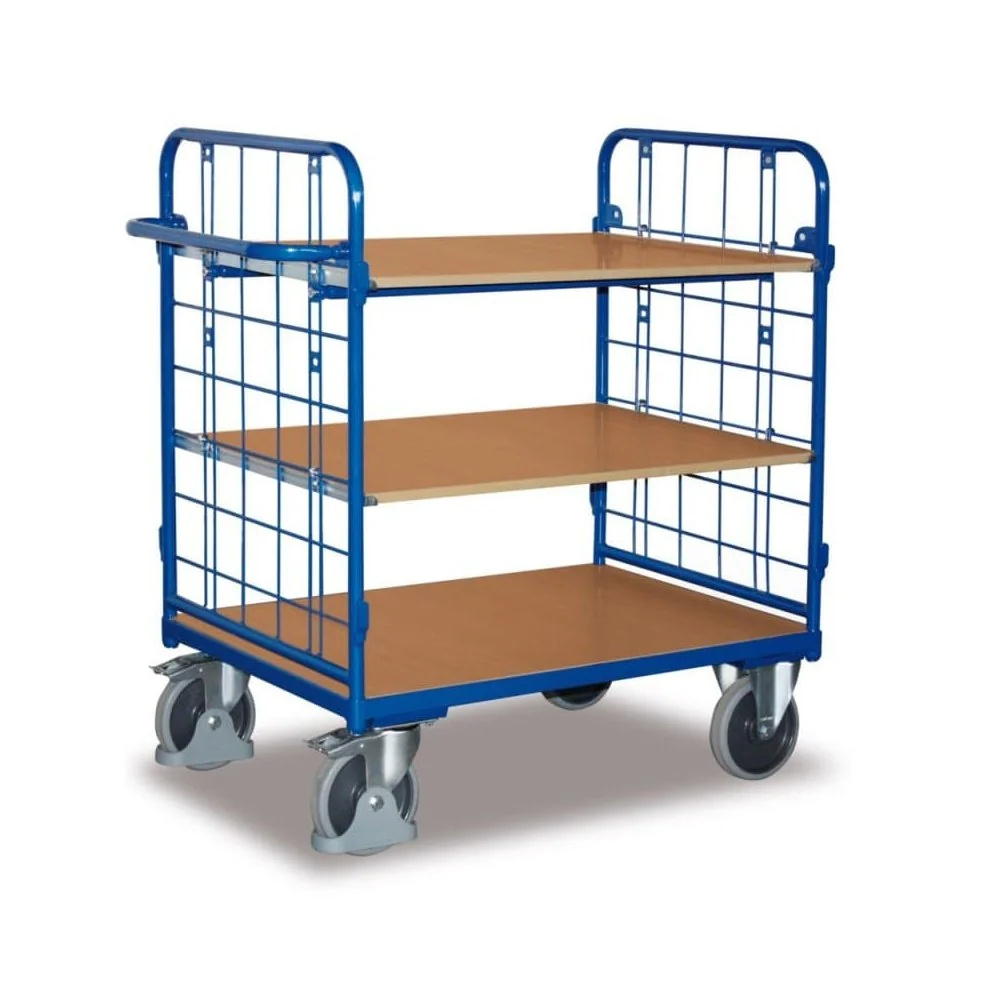 "Paketwagen, Transportwagen, 400 kg Traglast, EasySTOP image"