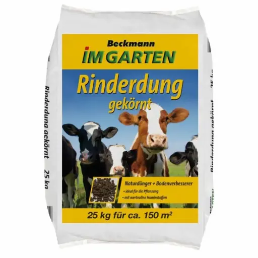 "Rinderdung gekörnt 25 Kg BIO Anbau geeignet image"